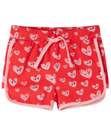 Kids' Shorts with Drawstring Red 140