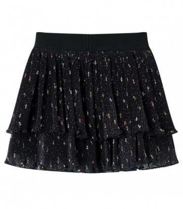 Kids' Skirt Tiered Ruffle Design Black 92