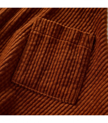 Kids' Skirt with Pockets Corduroy Cognac 116