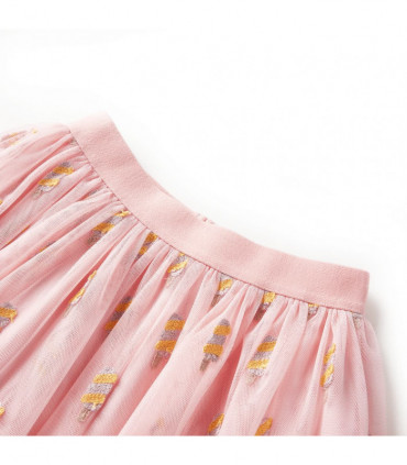 Kids' Skirt with Tulle Light Pink 116