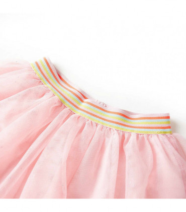 Kids' Skirt with Tulle Light Pink 128