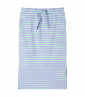 Kids' Straight Skirt with Stripes Bright Mint 140