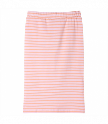 Kids' Straight Skirt with Stripes Pink 116