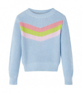 Kids' Sweater Knitted Blue 104