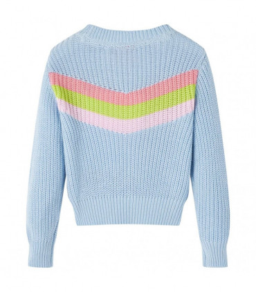Kids' Sweater Knitted Blue 104