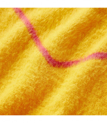 Kids' Sweater Knitted Dark Ochre 104