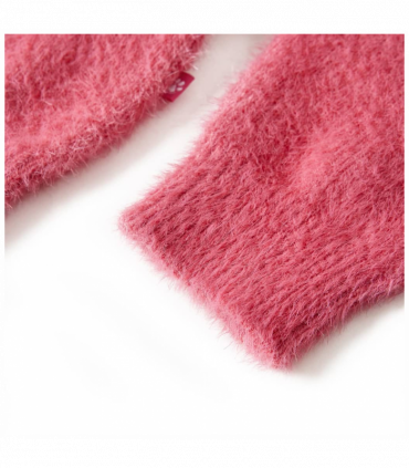 Kids' Sweater Knitted Old Pink 140
