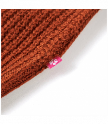 Kids' Sweater Vest Knitted Cognac 104