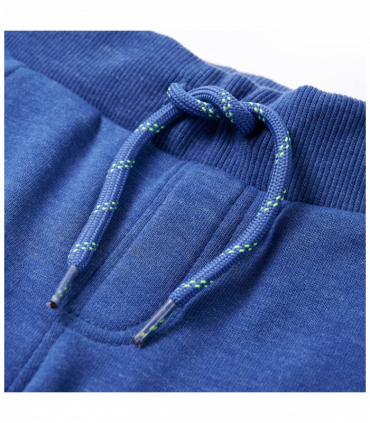 Kids' Sweatpants Blue Melange 128