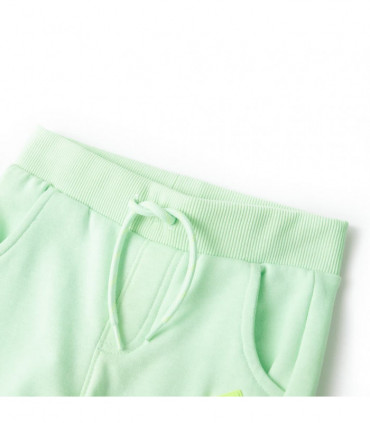 Kids' Sweatpants Bright Green 116