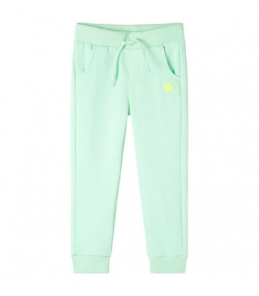 Kids' Sweatpants Bright Green 128