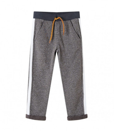 Kids' Sweatpants Dark Grey Melange 104