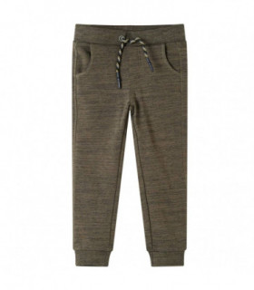 Kids' Sweatpants Dark Khaki Melange 128