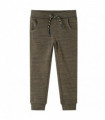 Kids' Sweatpants Dark Khaki Melange 128