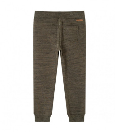 Kids' Sweatpants Dark Khaki Melange 128