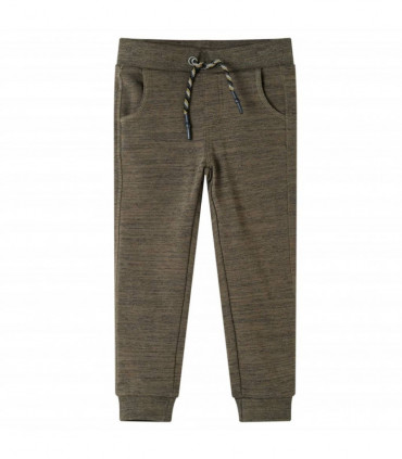Kids' Sweatpants Dark Khaki Melange 140