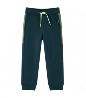 Kids' Sweatpants with Drawstring Moss Green 128