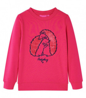 Kids' Sweatshirt Bright Pink 128