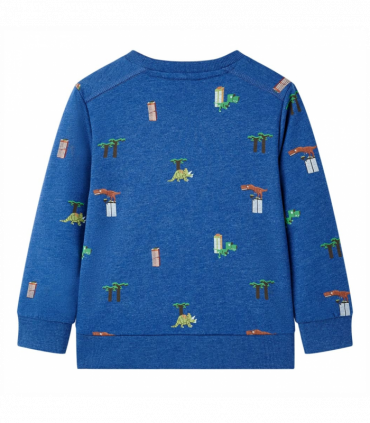 Kids' Sweatshirt Dark Blue Melange 104