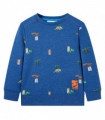 Kids' Sweatshirt Dark Blue Melange 116