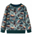 Kids' Sweatshirt Dark Green 116