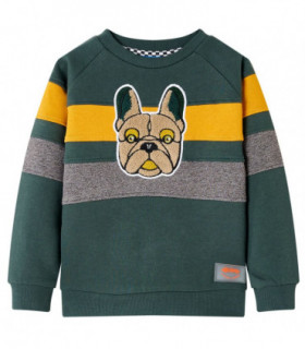 Kids' Sweatshirt Dark Green 116