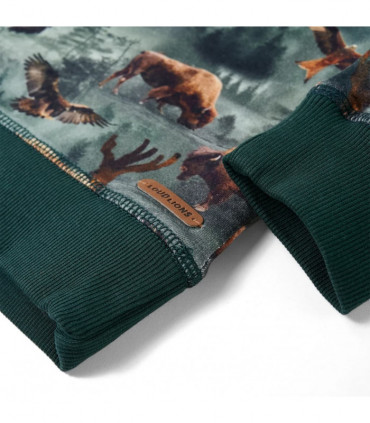 Kids' Sweatshirt Dark Green 92