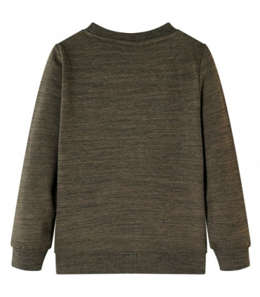 Kids' Sweatshirt Dark Khaki Melange 116