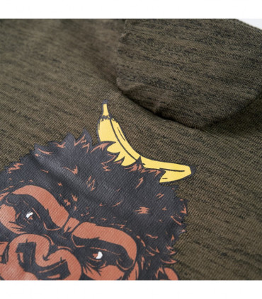 Kids' Sweatshirt Dark Khaki Melange 116