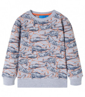 Kids' Sweatshirt Grey Melange 104