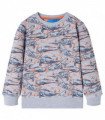 Kids' Sweatshirt Grey Melange 104