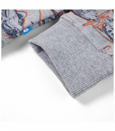 Kids' Sweatshirt Grey Melange 128