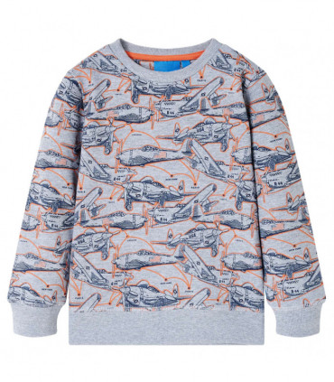 Kids' Sweatshirt Grey Melange 92