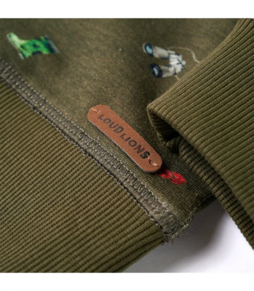 Kids' Sweatshirt Khaki 116