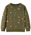 Kids' Sweatshirt Khaki 128