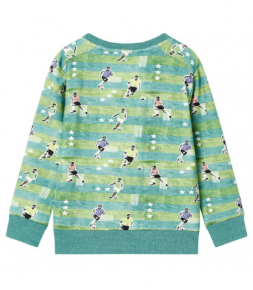 Kids' Sweatshirt Light Green Melange 116
