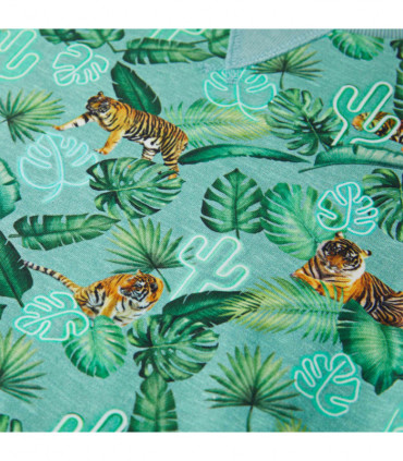 Kids' Sweatshirt Light Green Melange 128