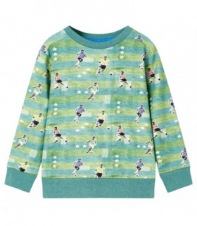Kids' Sweatshirt Light Green Melange 140