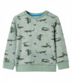 Kids' Sweatshirt Light Khaki Melange 104