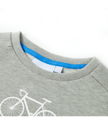 Kids' Sweatshirt Light Khaki Melange 116