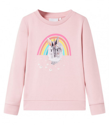 Kids' Sweatshirt Light Pink 128