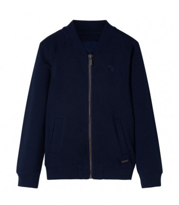Kids' Sweatshirt with Zip Navy 116