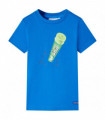 Kids' T-shirt Bright Blue 116