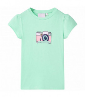 Kids' T-shirt Bright Green 116
