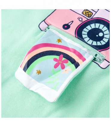 Kids' T-shirt Bright Green 116