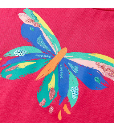 Kids' T-shirt Bright Pink 116
