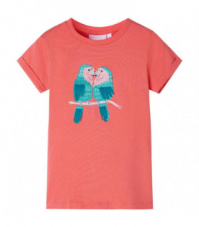 Kids' T-shirt Coral 116