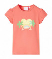 Kids' T-shirt Coral 128