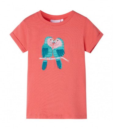 Kids' T-shirt Coral 128