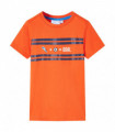 Kids' T-shirt Dark Orange 128